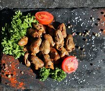 Куриные сердечки