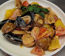 Сковородка с Морепродуктами