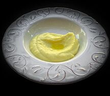 Картофельное пюре с трюфельным маслом