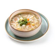 Суп лапша с курицей 