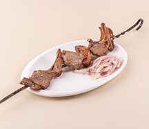 Шашлык из бараньих ребер