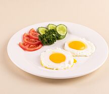 Яичница глазунья