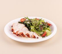 Куриная грудка под сливочным соусо