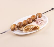 Шашлык из шампиньонов