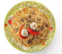 Плов чайханский с бараниной