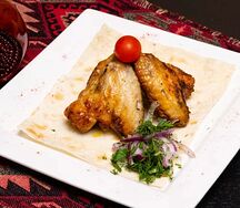 Шашлык из куриных крылышек