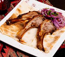 Шашлык из корейки баранины