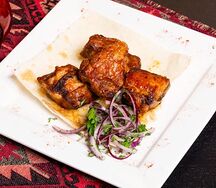 Шашлык из куриного филе