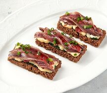 Тост с Кантабрийскими анчоусами