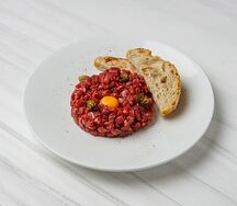 Тартар из мраморной говядины