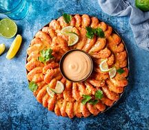 Креветки Магаданские с соусом том ям
