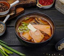 Мисо с лососем