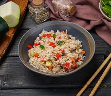 Вок Рис с курицей