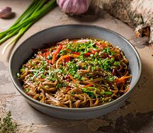 Соба с овощами