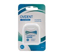 Овидент (OVIDENT) (нить зубная средняя вощеная, мята, 65м.)
