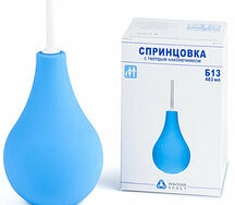 Спринцовка ПВХ пластизольная (тип Б №13 тверд.нак. (483мл))