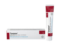 Тридерм крем туба 15г