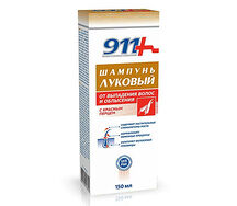 911-шампунь Луковый (с красн. перцем п/выпадения волос/облысения 150мл)