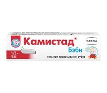 Камистад Бэби гель (туба 10г (п/прорезыв.зубов))