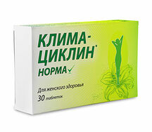 Климациклин Норма* (компл.изофлавон.сои/витекса священ.таб.1600мг №30)