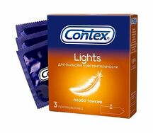 Презервативы Contex №3 Lights ультра тонкие