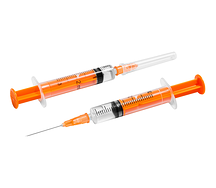 Шприц одноразовый 3-х компонентный Неопласт 2 мл 0,5 х 25 мм Луер