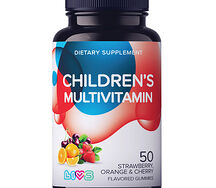 LIVS комплекс мультивитаминов для детей с 3 лет со вкусом фруктов и ягод мармеладные пастилки №50