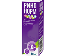 Ринонорм-Тева (спрей 0,05% 20мл)