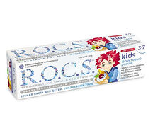 Зубная паста Рокс для детей Фруктовый Рожок без фтора 45г
