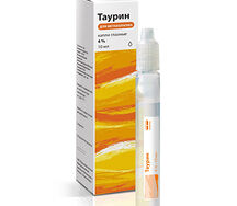 Таурин (фл.-кап. 4% 10мл (пластик))