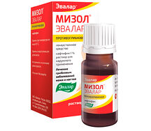 Мизол Эвалар раствор 1% 20мл
