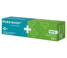 Новатенол крем 5% 25г