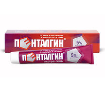 Пенталгин экстра-гель 5% 50г