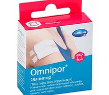 Хартманн пластырь Омнипор 1,25смх5м