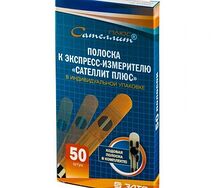 Сателлит плюс тест-полоски №50