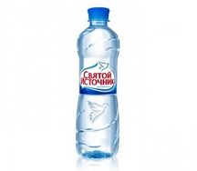 Вода Святой источник питьевая 0,5л ПЭТ негазированая