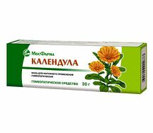 Календулы мазь гомеопат.  30г