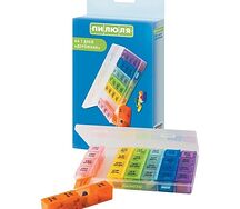 Таблетница Пилюля на 7 дней дорожная