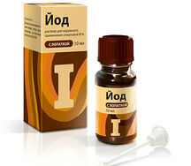Йод 5% крышка-лопатка 10мл
