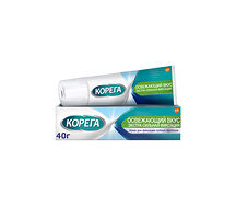 Корега Освежающий вкус, крем для фиксации зубных протезов 40г