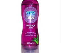 Дюрекс плэй массаж (гель-лубрикант 2в1 с алоэ вера 200мл)