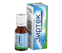 Зиртек капли 10мг/мл 20мл