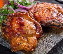 Шашлык из cвинoй корейки