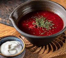Борщ с мясом