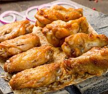 Шашлык из куриных крыльев