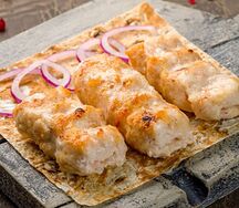 Шашлык люля-кебаб из курицы