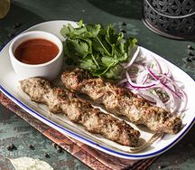 Люля-кебаб из говядины и свинины