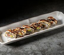 Горячий ролл тунец/угорь