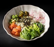 Поке лосось