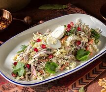 Салат с говяжьим языком